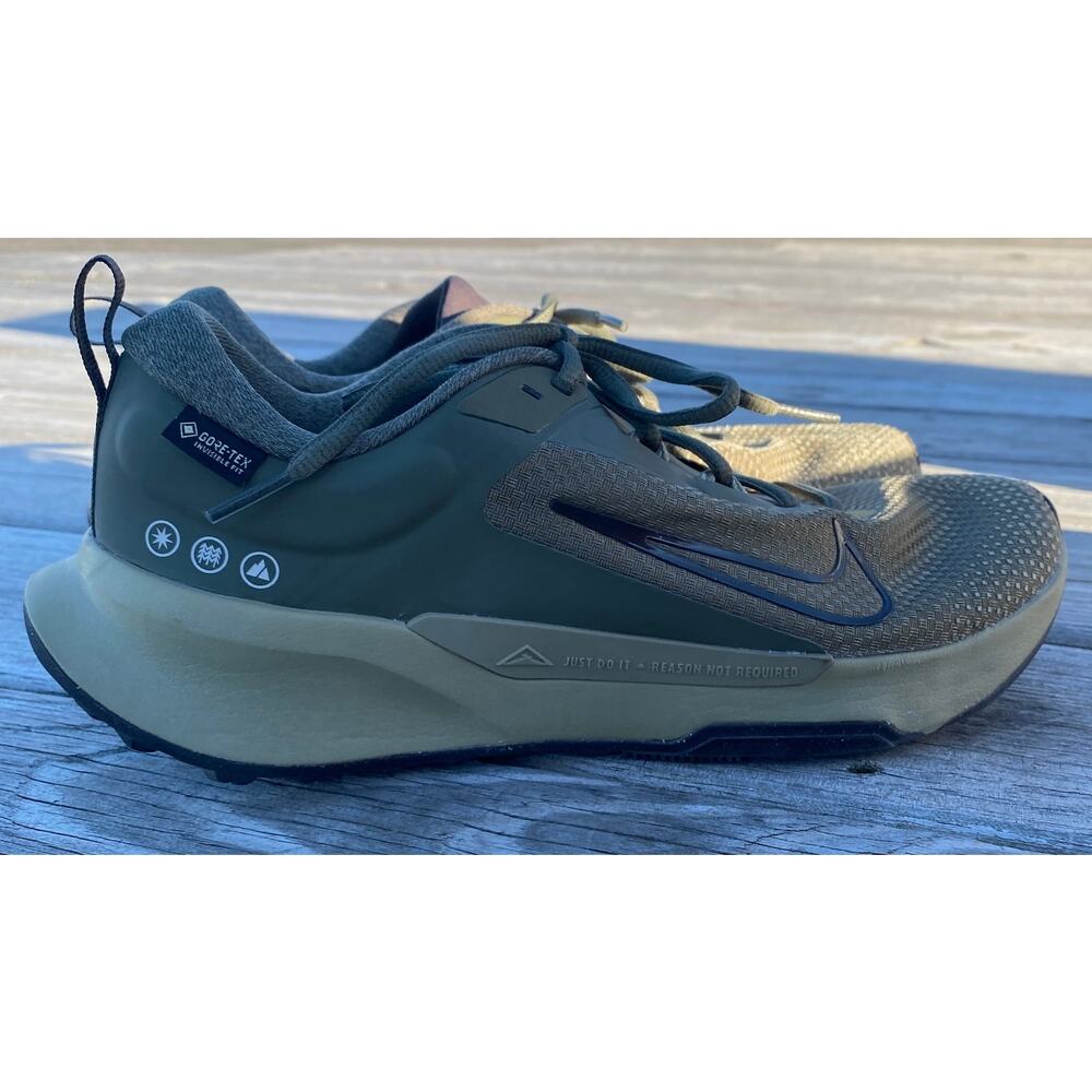 Women's Nike Juniper Trail Shoes with Gore-Tex - Green - Size 7.5 - Picture 4 of 9